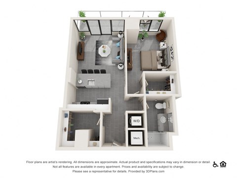 Midtown 5 One Bedroom H